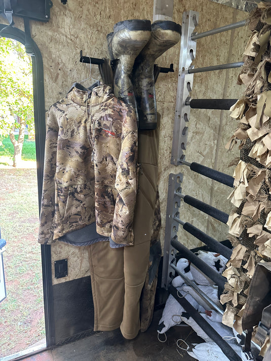 Hunting Waders Rack Modular Wader Hanger – Rugged Pursuit Gear